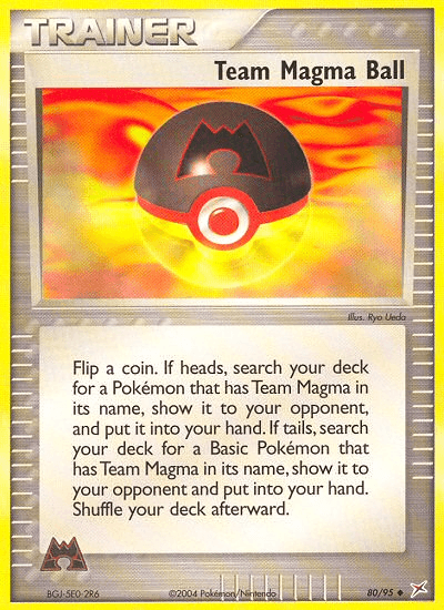 Team Magma Ball, kortbilde fra pokemontcg.io