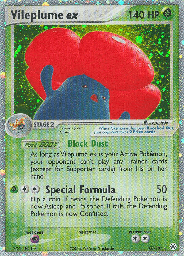 Vileplume ex, kortbilde fra pokemontcg.io