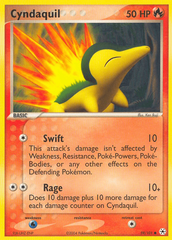 Cyndaquil, kortbilde fra pokemontcg.io