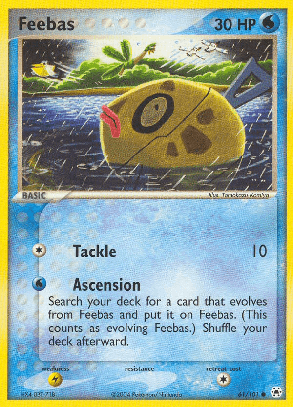 Feebas, kortbilde fra pokemontcg.io