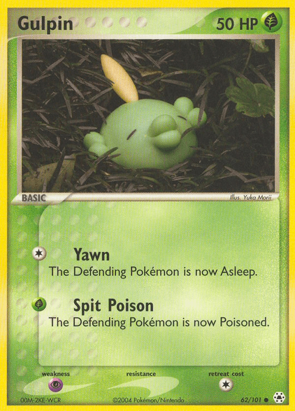 Gulpin, kortbilde fra pokemontcg.io