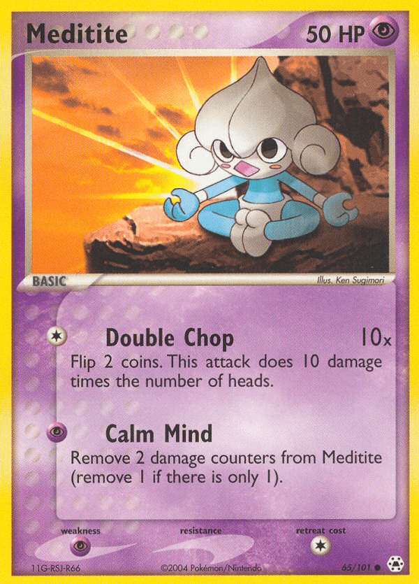 Meditite, kortbilde fra pokemontcg.io