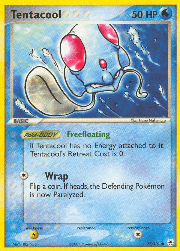 Tentacool, kortbilde fra pokemontcg.io