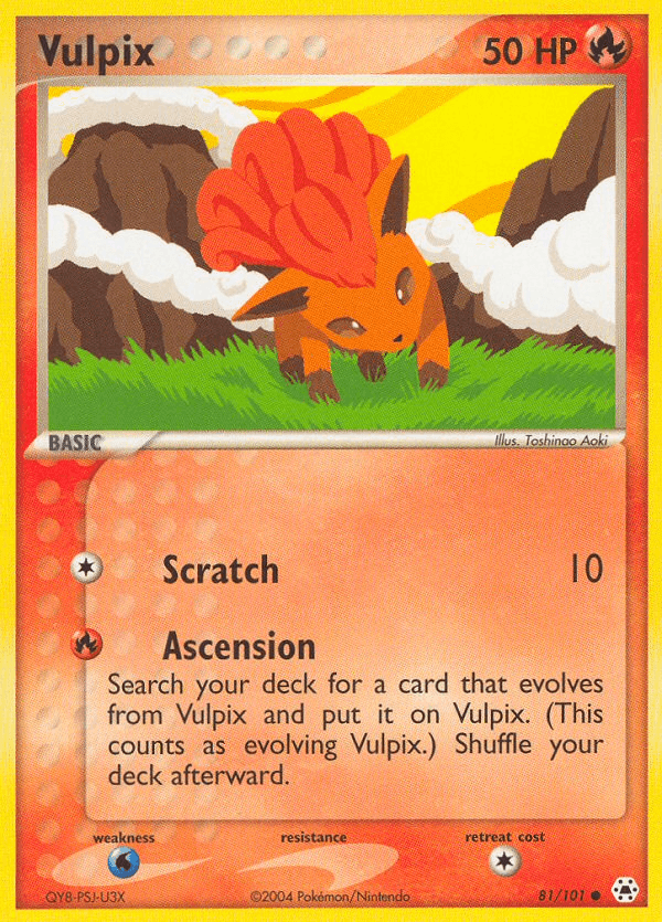 Vulpix, kortbilde fra pokemontcg.io