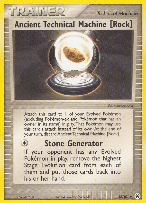 Ancient Technical Machine [Rock], kortbilde fra pokemontcg.io