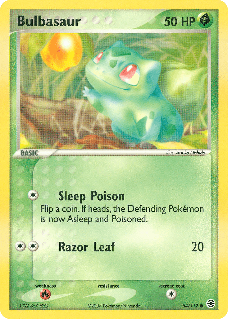 Bulbasaur, kortbilde fra pokemontcg.io