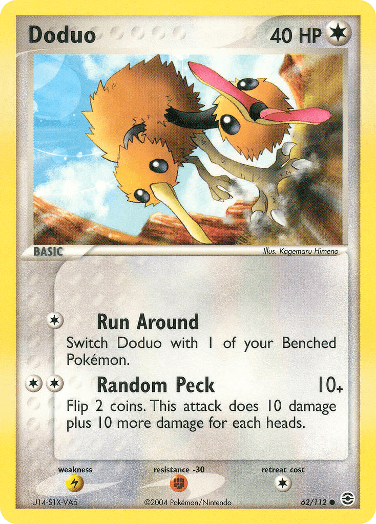 Doduo, kortbilde fra pokemontcg.io