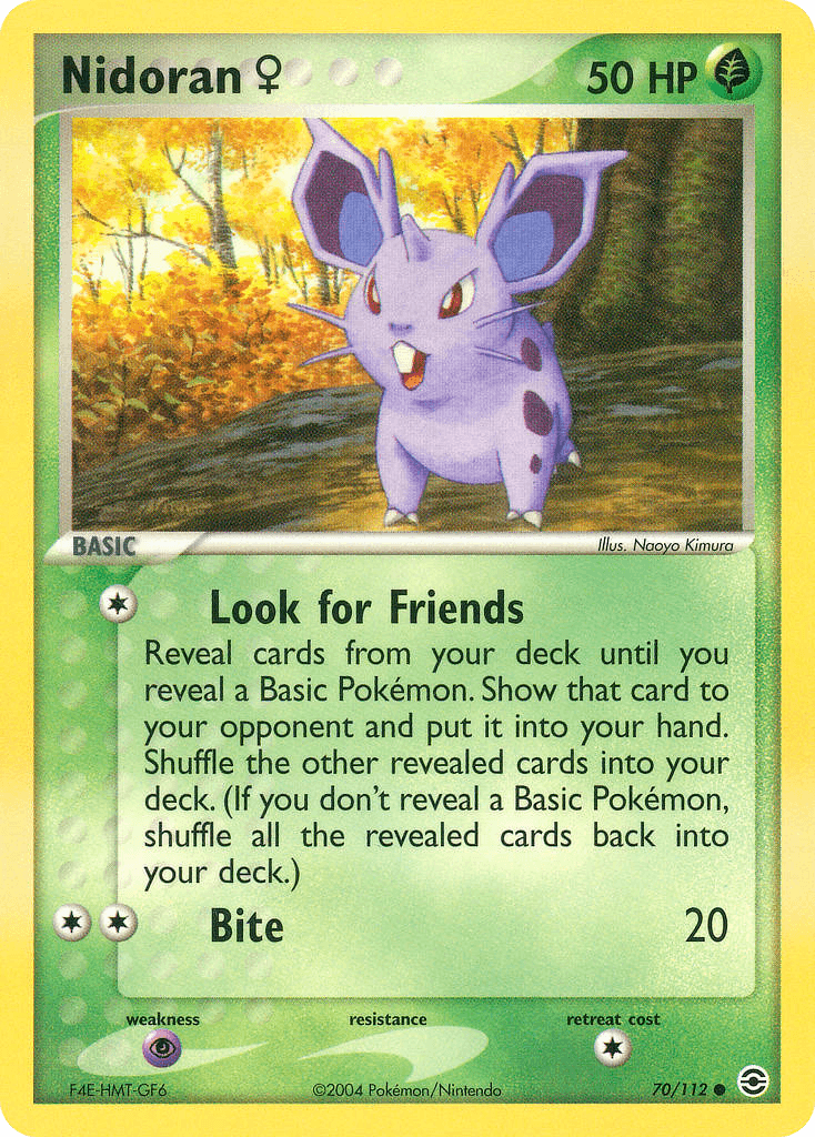 Nidoran ♀, kortbilde fra pokemontcg.io