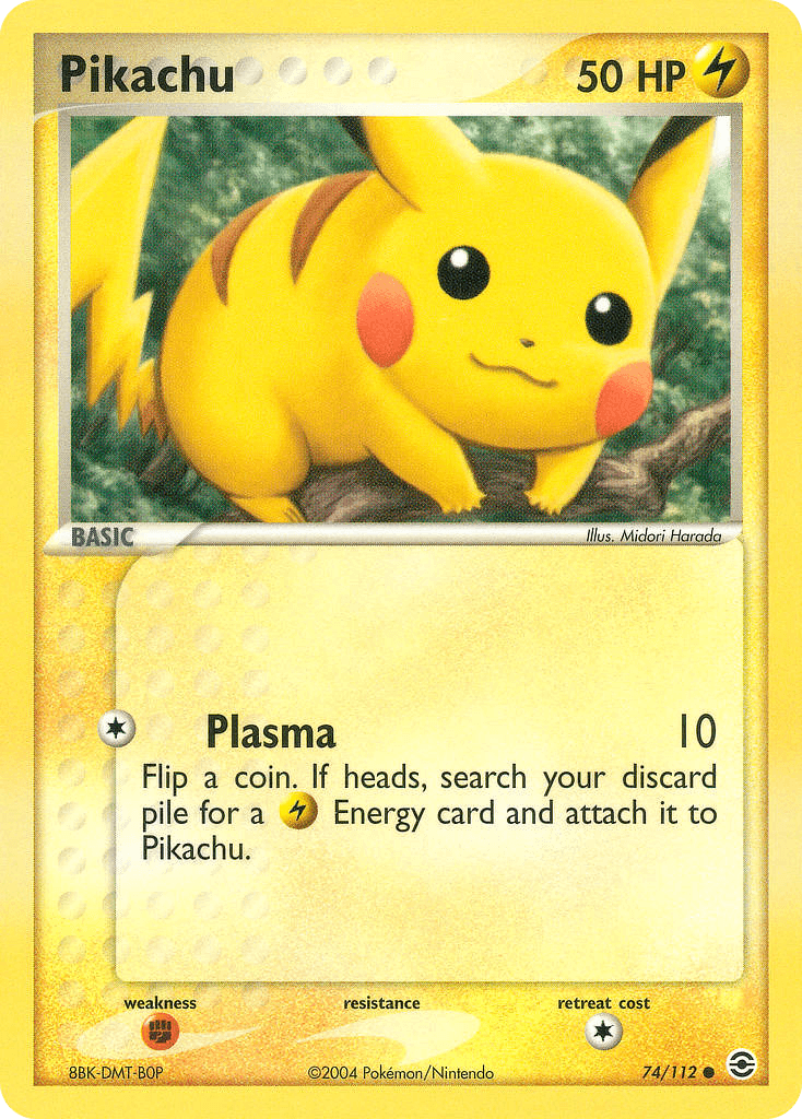 Pikachu, kortbilde fra pokemontcg.io