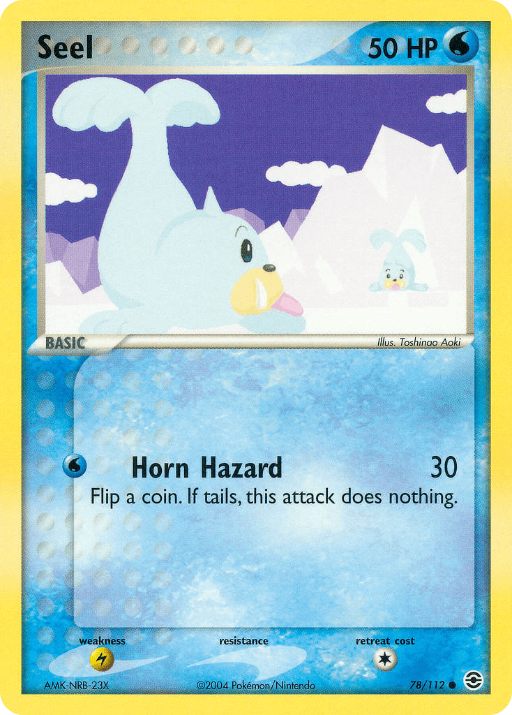 Seel, kortbilde fra pokemontcg.io