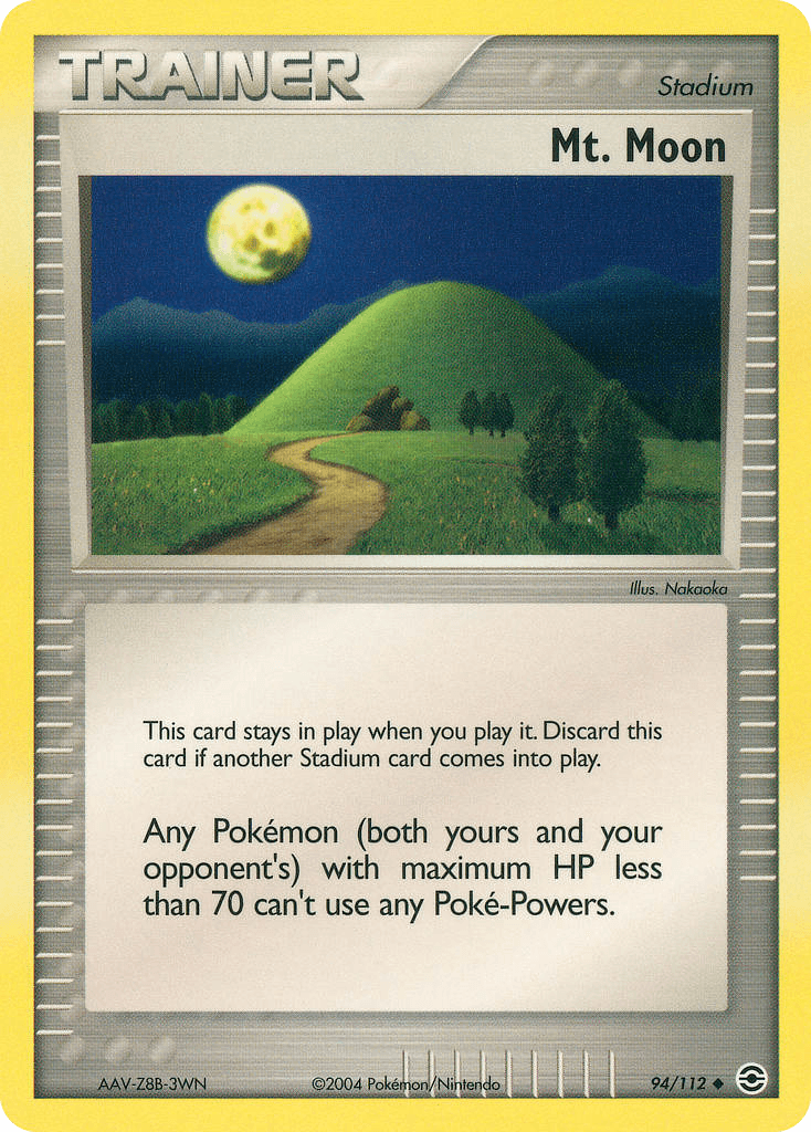 Mt. Moon, kortbilde fra pokemontcg.io