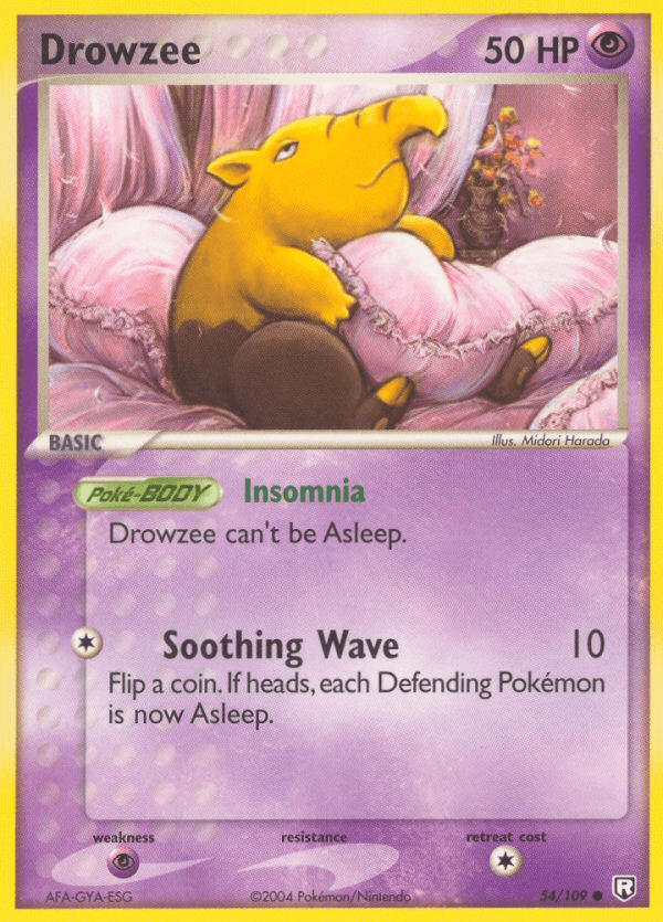 Drowzee, kortbilde fra pokemontcg.io