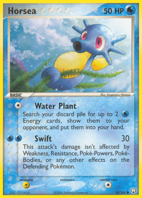 Horsea, kortbilde fra pokemontcg.io