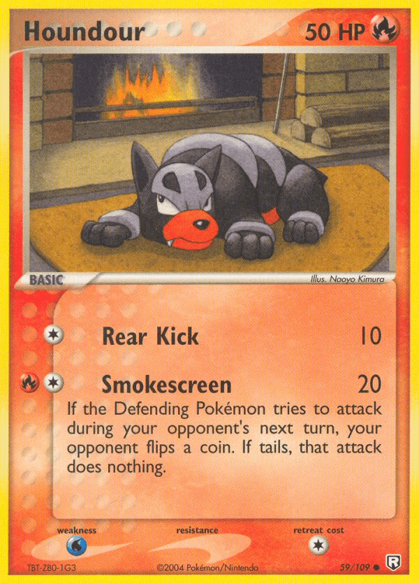 Houndour, kortbilde fra pokemontcg.io