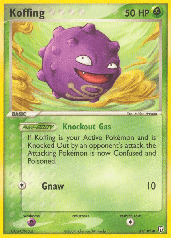 Koffing, kortbilde fra pokemontcg.io