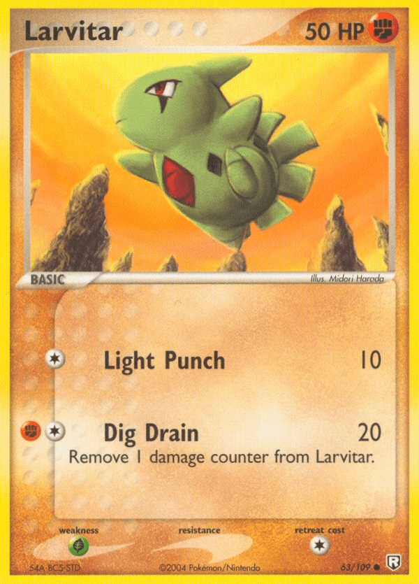 Larvitar, kortbilde fra pokemontcg.io