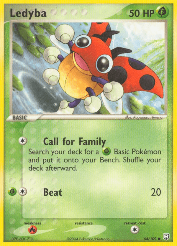 Ledyba, kortbilde fra pokemontcg.io