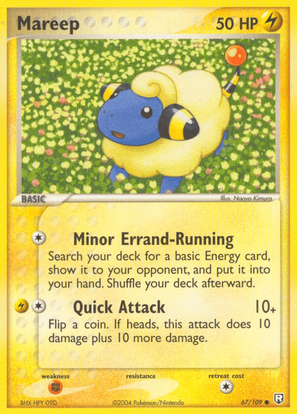 Mareep, kortbilde fra pokemontcg.io