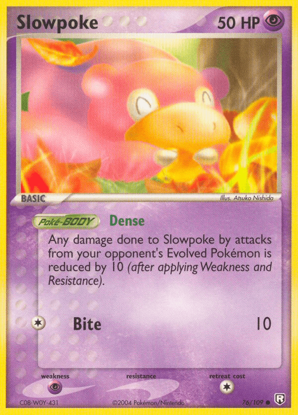 Slowpoke, kortbilde fra pokemontcg.io