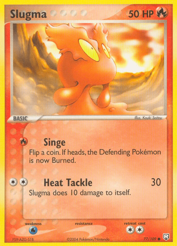 Slugma, kortbilde fra pokemontcg.io