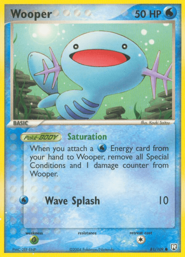 Wooper, kortbilde fra pokemontcg.io