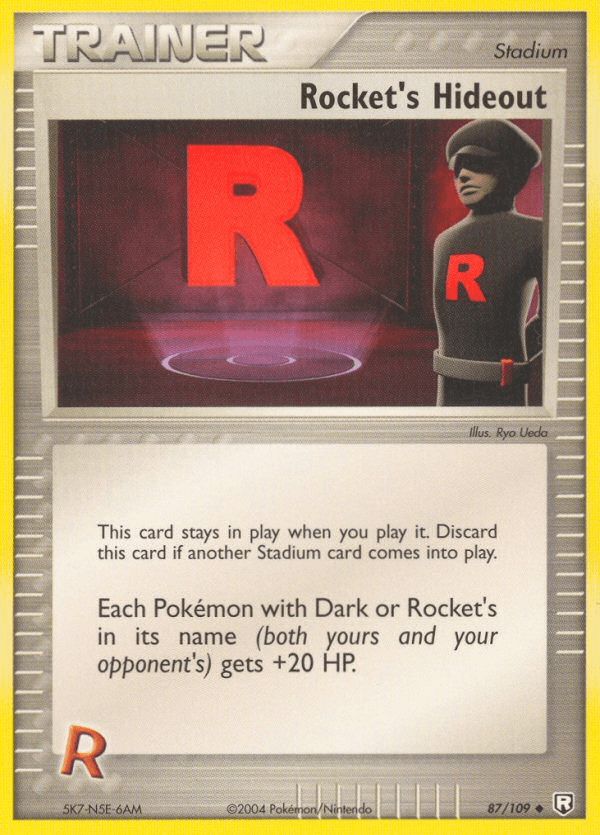 Rocket's Hideout, kortbilde fra pokemontcg.io