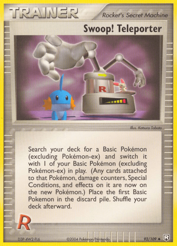 Swoop! Teleporter, kortbilde fra pokemontcg.io