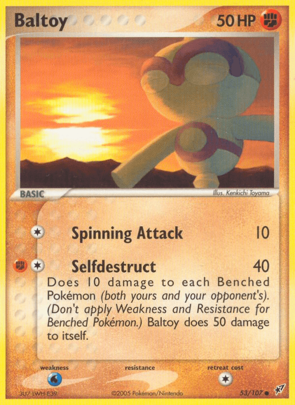 Baltoy, kortbilde fra pokemontcg.io