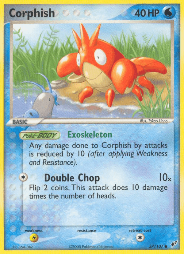 Corphish, kortbilde fra pokemontcg.io