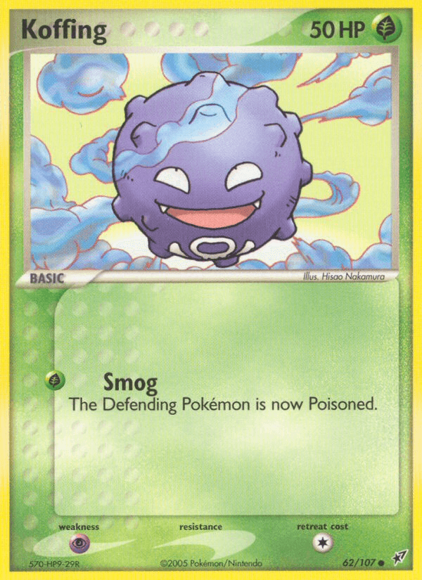 Koffing, kortbilde fra pokemontcg.io