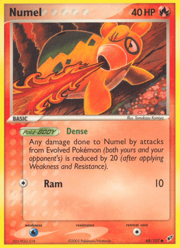 Numel, kortbilde fra pokemontcg.io