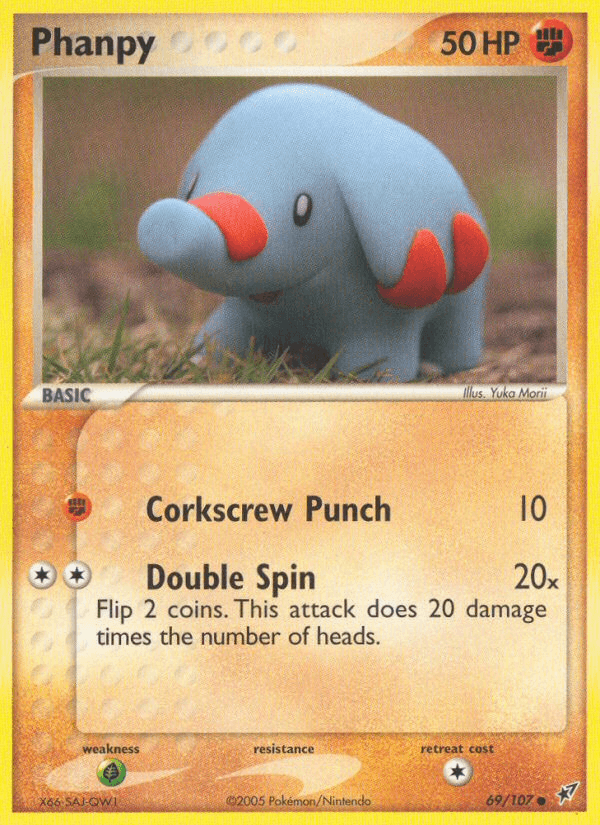 Phanpy, kortbilde fra pokemontcg.io