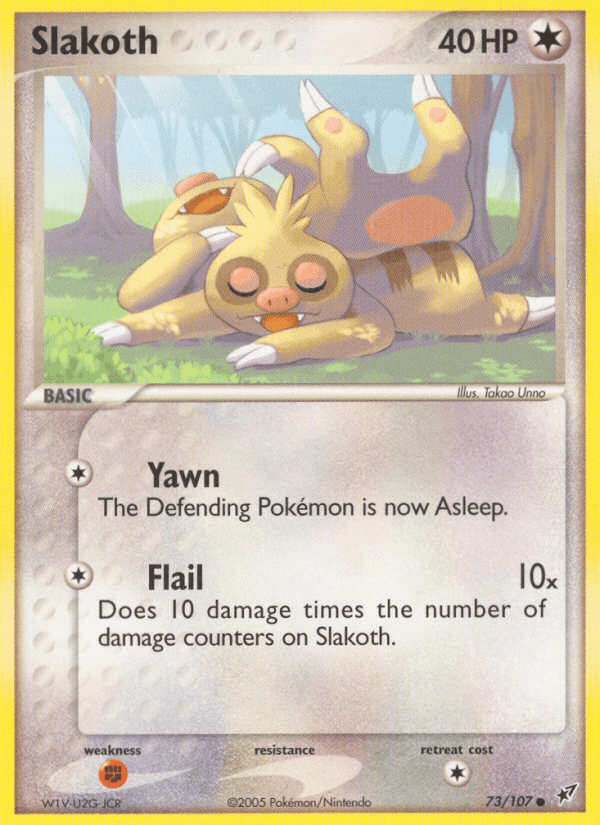 Slakoth, kortbilde fra pokemontcg.io