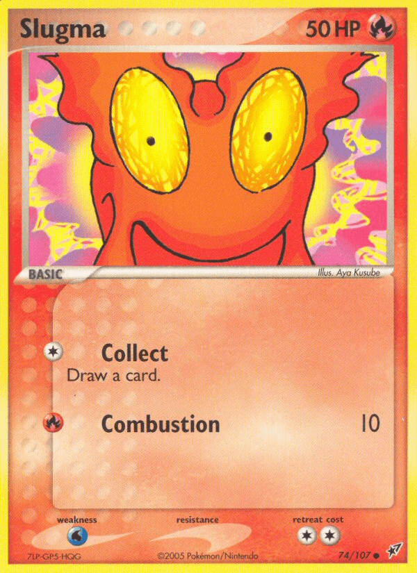 Slugma, kortbilde fra pokemontcg.io