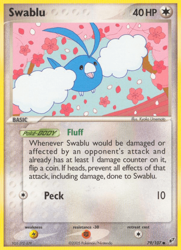 Swablu, kortbilde fra pokemontcg.io