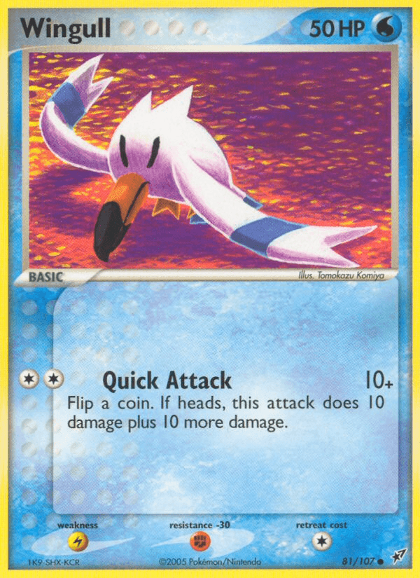 Wingull, kortbilde fra pokemontcg.io