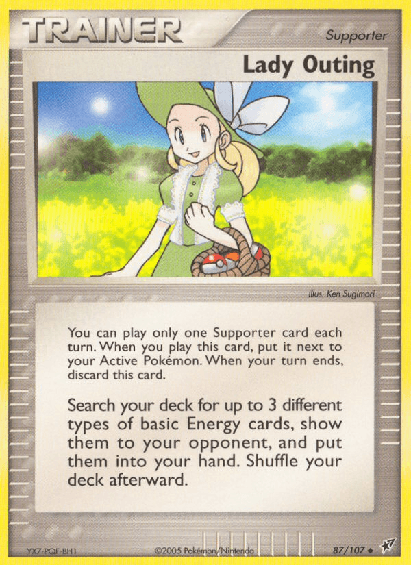 Lady Outing, kortbilde fra pokemontcg.io