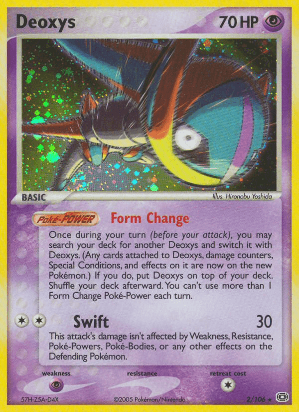 Deoxys, kortbilde fra pokemontcg.io
