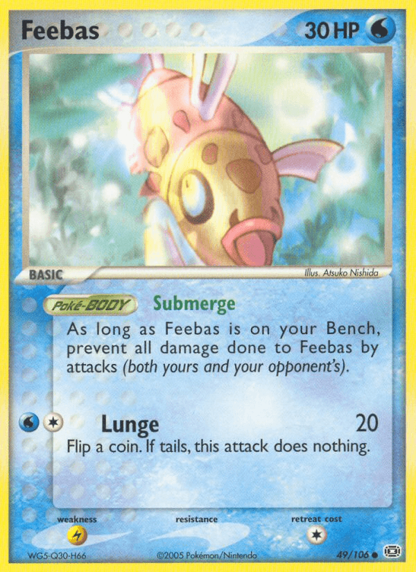 Feebas, kortbilde fra pokemontcg.io
