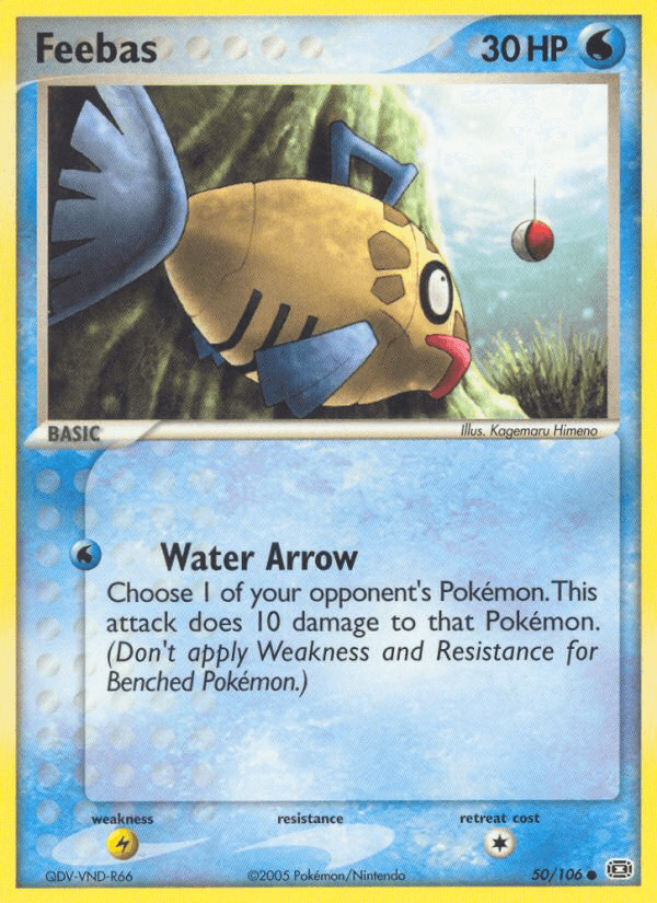 Feebas, kortbilde fra pokemontcg.io