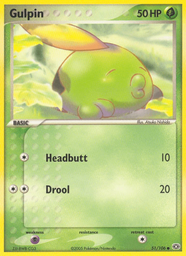 Gulpin, kortbilde fra pokemontcg.io