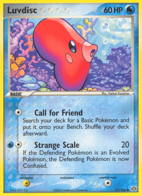Luvdisc, kortbilde fra pokemontcg.io