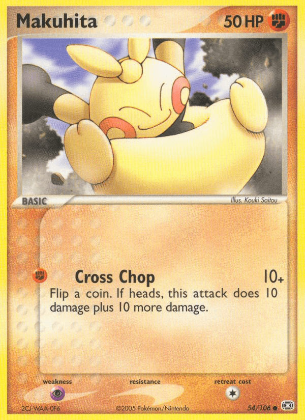 Makuhita, kortbilde fra pokemontcg.io