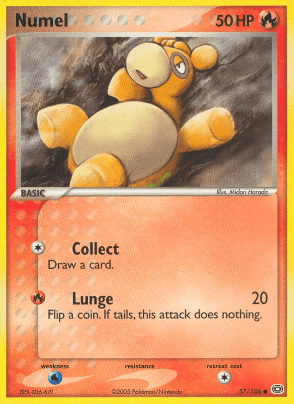 Numel, kortbilde fra pokemontcg.io