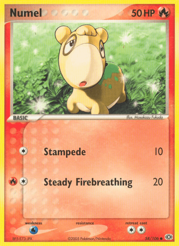 Numel, kortbilde fra pokemontcg.io