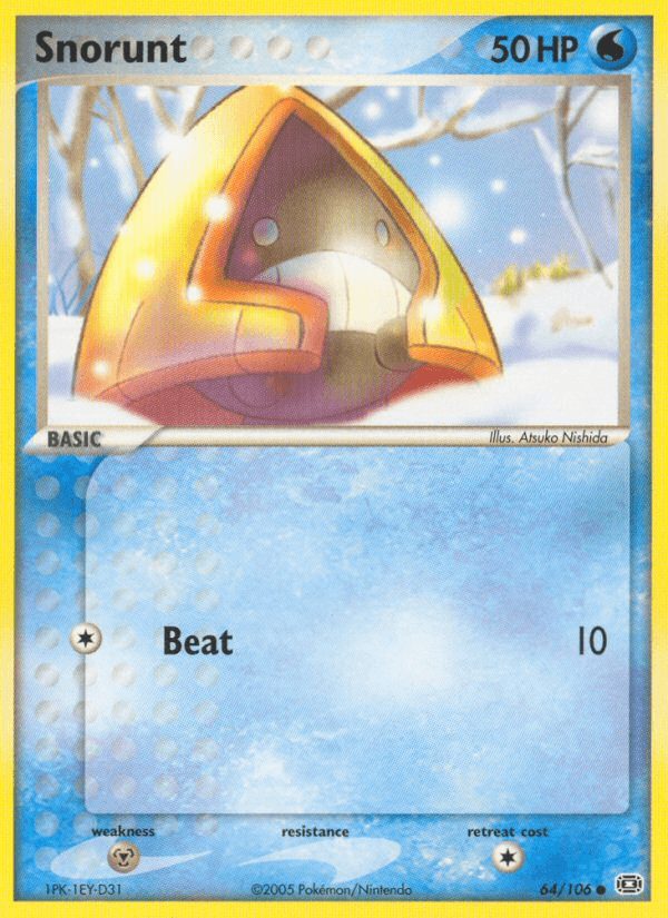 Snorunt, kortbilde fra pokemontcg.io