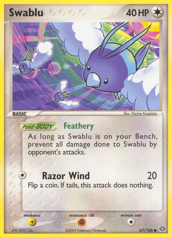 Swablu, kortbilde fra pokemontcg.io