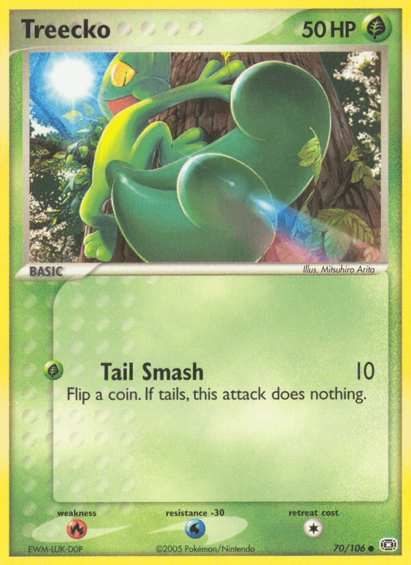 Treecko, kortbilde fra pokemontcg.io