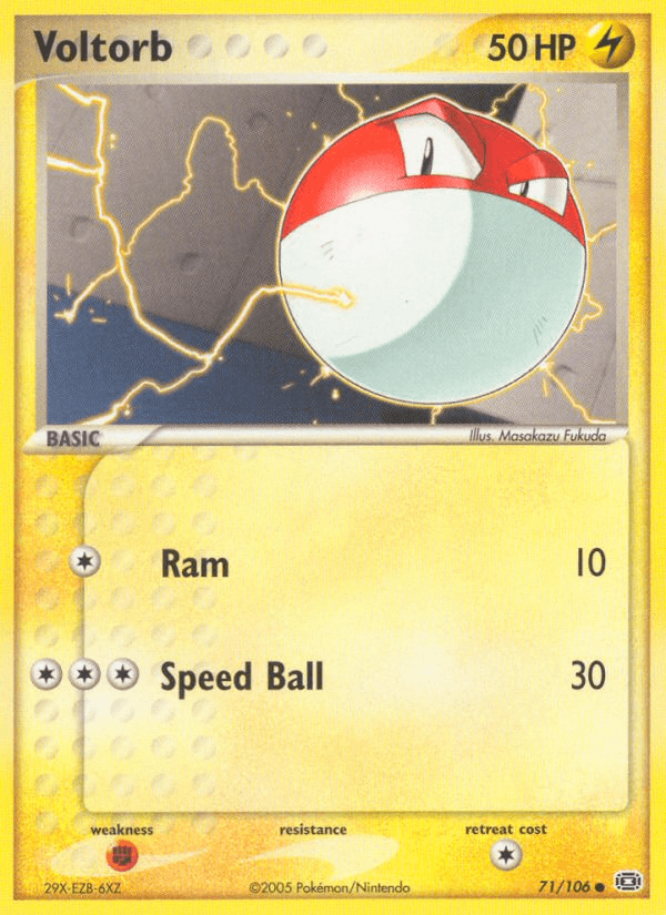 Voltorb, kortbilde fra pokemontcg.io