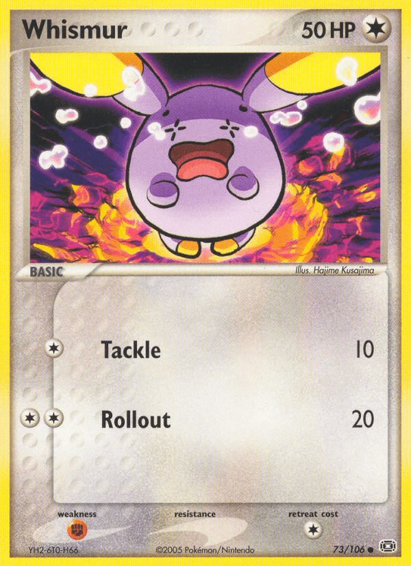 Whismur, kortbilde fra pokemontcg.io